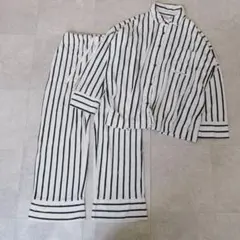 美品✨ GELATO PIQUE ジェラートピケ ストライプパイルシャツ＆パンツ