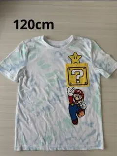 任天堂スーパーマリオ　Tシャツ　USJ仮装　半袖男の子　Tシャツ　120cm