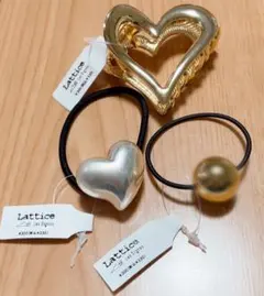 Lattice ヘアアクセサリー 3点セット
