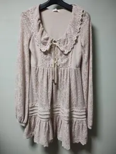 LIZLISA リズリサ　 ワンピース ベージュ　レース