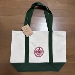 【新品未使用・限定色】 トレーダージョーズ キャンバスエコバッグ グリーン