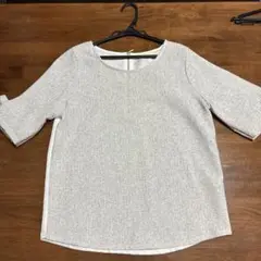 AS KNOW ASグレーパンツセットアップ 中部袖トップス