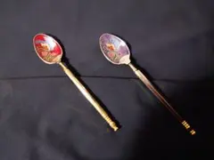 美品 銀製 梅の花型 ボンボンスプーン/シルバースプーン - メルカリ