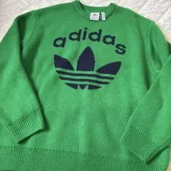 adidas アディダス オリジナルス 70S クルーネックセーター グリーンのサムネイル