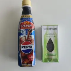 ❤​新品 ペプシおうちドリンクバー 原液 ＆ ソーダストリーム ライムフレーバーのサムネイル
