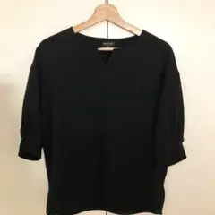 INDIVI レディース　ブラウス　黒