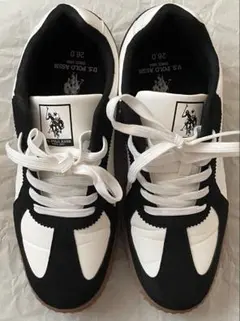 U.S. POLO ASSN. スニーカー ブラック×ホワイト 26cm 厚底のサムネイル