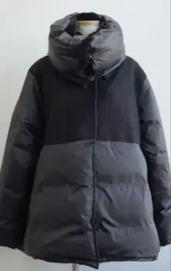 美品！ANIECA　マフラー付ウールダウンコート　アニーカ　FREE SIZE