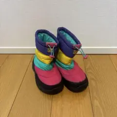 子ども用防水スノーブーツ マルチカラー21センチ