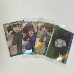 忍たま乱太郎　ウエハース　山田利吉　鉢屋三郎　善法寺伊作　山田伝蔵