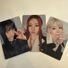 LE SSERAFIM CRAZY トレカ　3枚セット