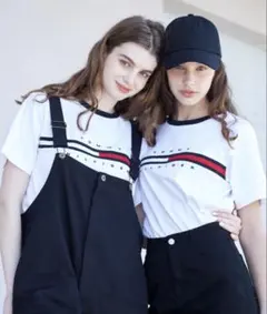TOMMY HILFIGER 【ユニセックス】ロゴTシャツ TINO TEE M