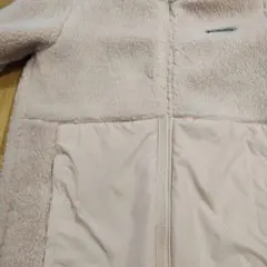 Columbia フリースジャケット リバーシブル　 ピンク　150