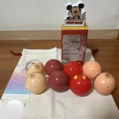 ディズニー　カプセルトイ　空カプセル　4種8個セット　クリップ　セット　40周年