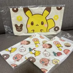 ミスド ポケモン ハンドタオル メモ帳 トートバッグ