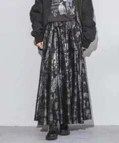 ★JEANASIS ジーナシス アソートグリッターフレアスカート フリーサイズ