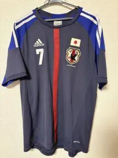 正規品　2012-13 サッカー日本代表ユニフォーム　7番　遠藤保仁選手