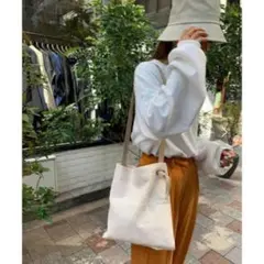 キャナルジーン pt キャンバス トートバッグ　ショルダーバッグのサムネイル
