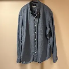 【未使用品に近い】メーカーズシャツ鎌倉 カイハラデニム カジュアルシャツ XL