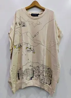 gommeオリジナルプリント オーバーサイズTシャツのサムネイル