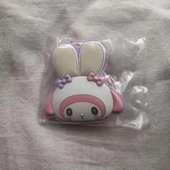 サンリオ シークレットラバーミラー キーホルダー　マイメロディ