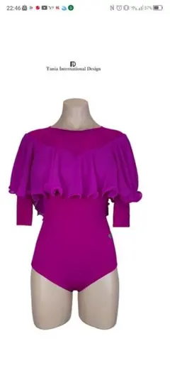 新品　社交ダンスＴＩD製　トップス