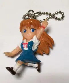 新世紀エヴァンゲリオン　アスカ フィギュア キーホルダー