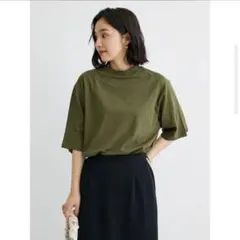 グリーンパークス　汗じみ防止ボックスシルエットTシャツ
