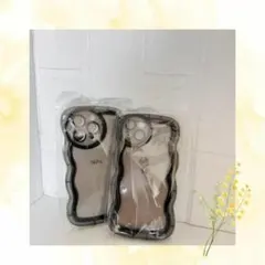 【推し活】iPhone14　スマホケース 人気 レンズ保護 ウェーブ シンプル