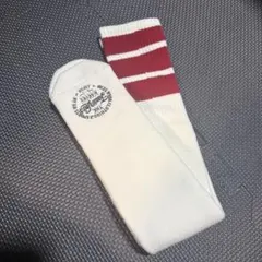 未使用 TENDERLOIN テンダーロイン T-SOX 白/ バーガンディ