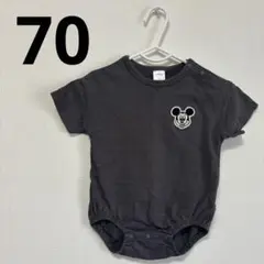 ミッキーマウス　ロンパース 70サイズ　futafuta