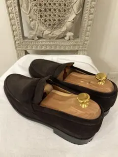 ✴︎美品✴︎アローズ グリーンレーベルリラクシング ローファー スエード サイズ7