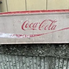 【レア　昭和時代】Coca-Cola コカコーラ　飲料用キャリーケース 黄色 レア 昭和時代】Coca-Cola コカコーラ 飲料用キャリーケース