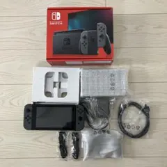 Nintendo Switch グレー 本体　付属品未使用