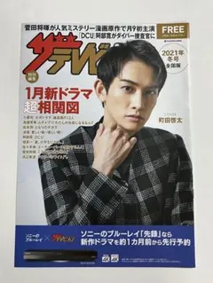 ザテレビジョン 2021年冬号 町田啓太 表紙