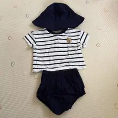 GAP セットアップ　帽子付き70 6〜12months