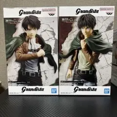 新品未開封/セット】進撃の巨人Grandista エレン&リヴァイ フィギュア