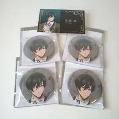 糸師凛 ブルーロック 執事の務め 缶バッジ &特典カード 5点まとめセット 兄弟