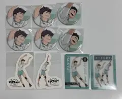 【新品未使用】ハイキュー ポップアップ 缶バッジ 及川 岩泉 まとめ売り