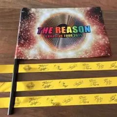 EXILE 2025 THEREASONフラッグ1本・金テープ3本