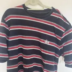 Stussy ストライプ Tシャツ 半袖