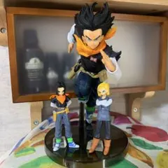 ドラゴンボールHG 17号&18号　おまけBWFC17号