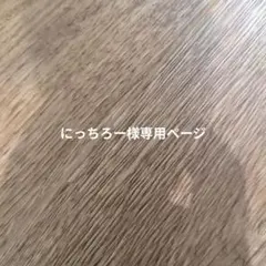 にっちろー様専用ページ