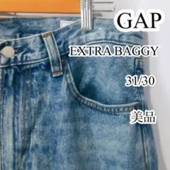 10cm裾上げ済】 GAP スーパーバギー EXTRA BAGGY 36/32 - メルカリ