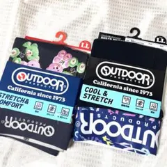 【新品】テディベアとカラフル柄 LLサイズ OUTDOOR ボクサーパンツ 2枚