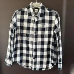 GAP KIDS チェック柄 長袖シャツ 130cm