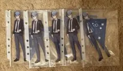 青柳冬弥 制服 アクスタ アクリルスタンド 5点セット