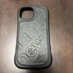 new balance iPhone15用ケース ブラック