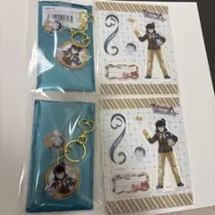 鬼滅の刃　嘴平伊之助　バレンタイン アクリルスタンド キーホルダー　 セット