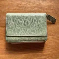 LASEM レザー 財布　ライトグリーン(値引き)